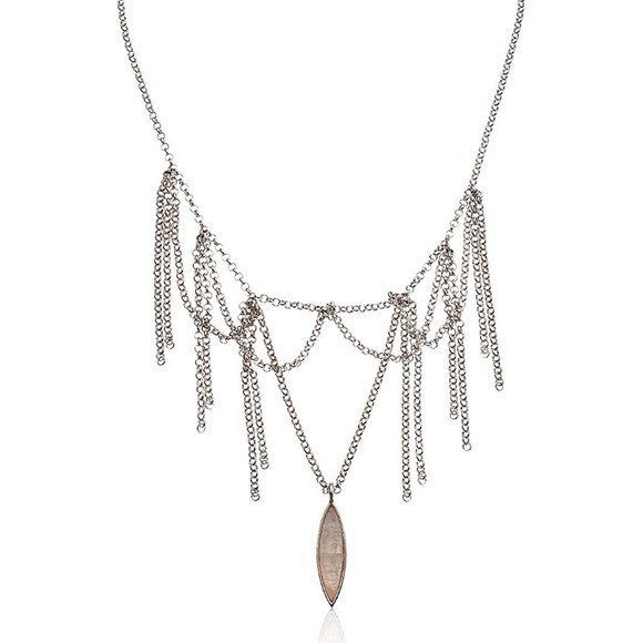 Lucky Brand Fringe Full Collar Necklace - Picture 2 of 4